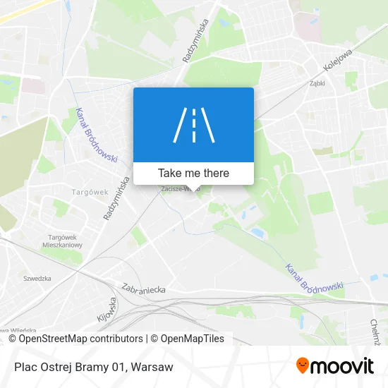Карта Plac Ostrej Bramy 01
