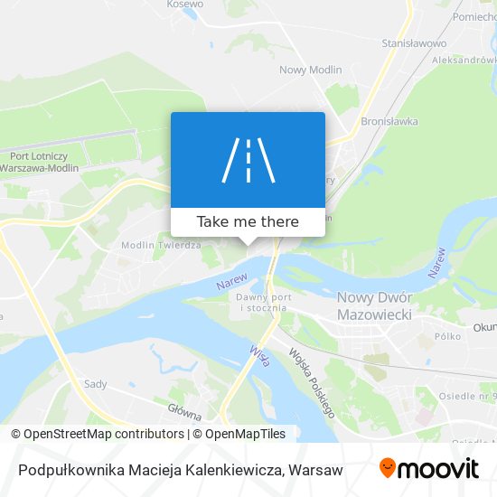 Podpułkownika Macieja Kalenkiewicza map