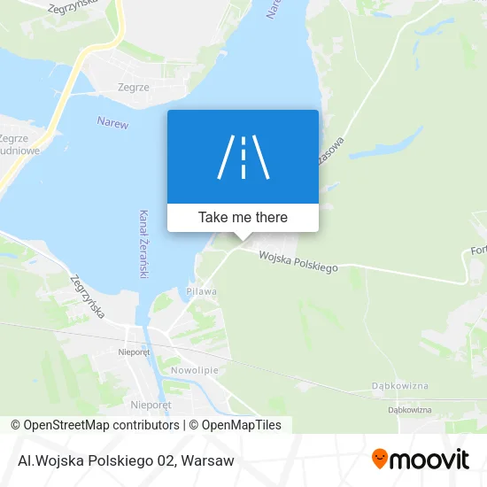 Карта Al.Wojska Polskiego 02
