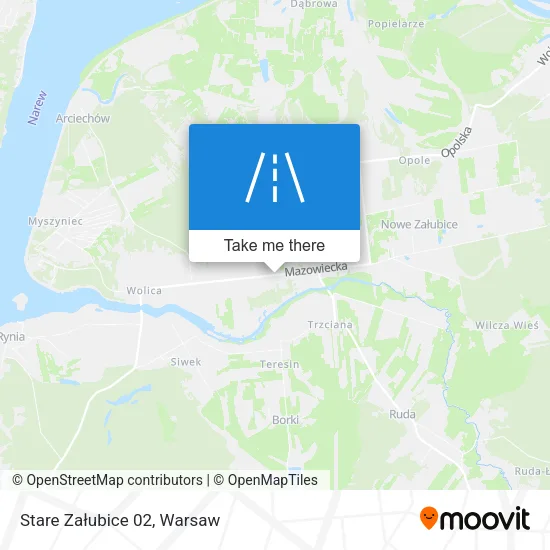 Карта Stare Załubice 02