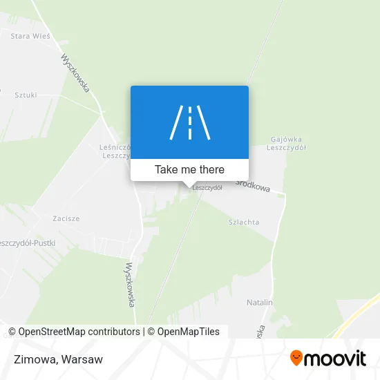 Карта Zimowa