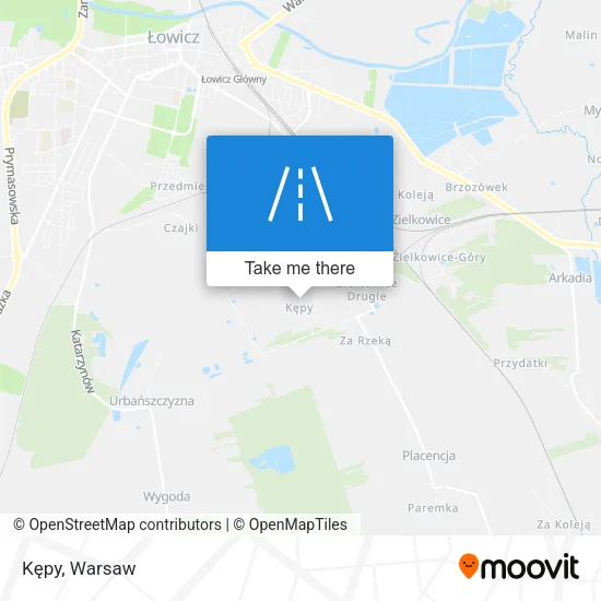 Карта Kępy