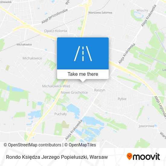 Карта Rondo Księdza Jerzego Popiełuszki