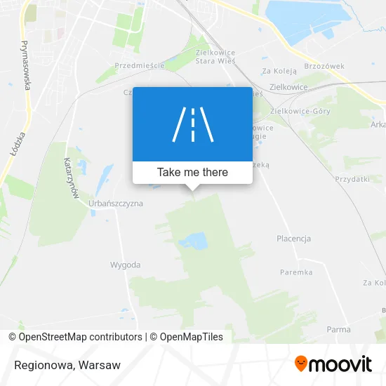 Карта Regionowa