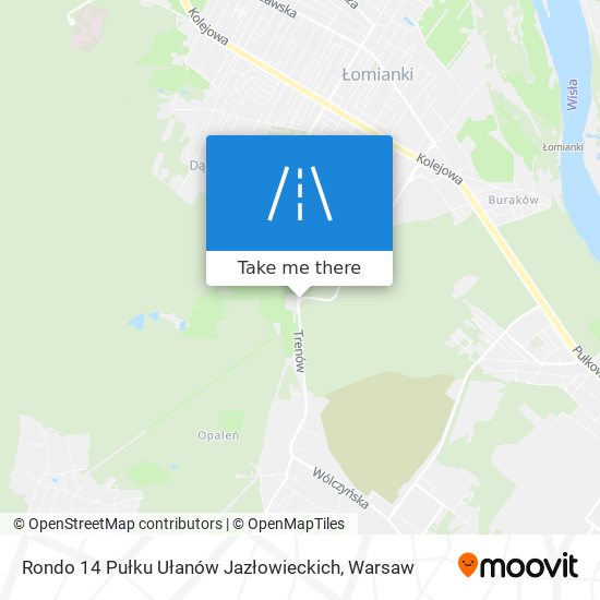 Rondo 14 Pułku Ułanów Jazłowieckich map