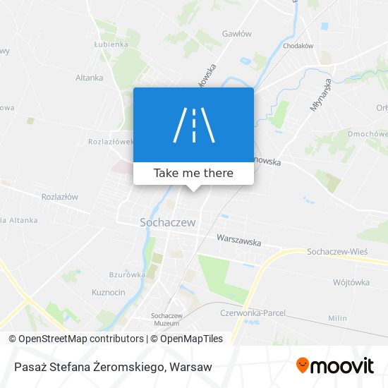 Pasaż Stefana Żeromskiego map