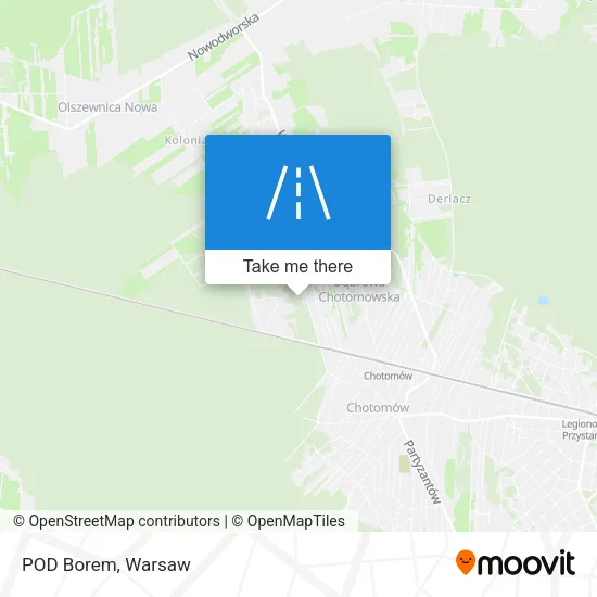 Карта POD Borem