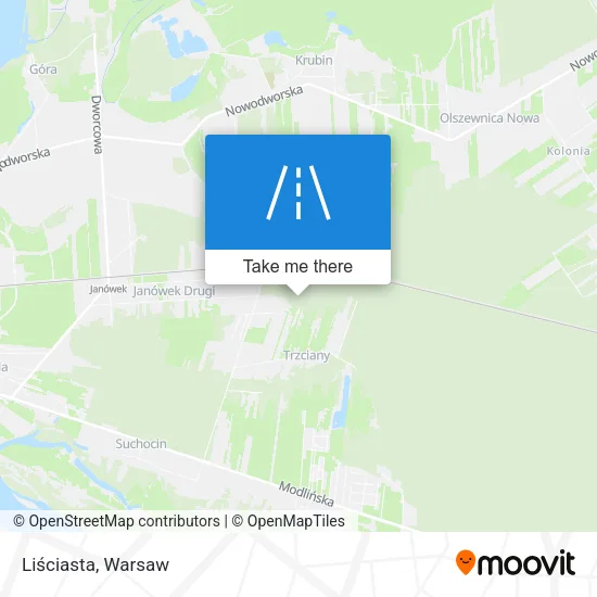 Карта Liściasta