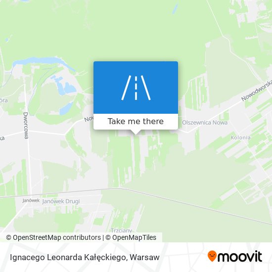 Ignacego Leonarda Kałęckiego map