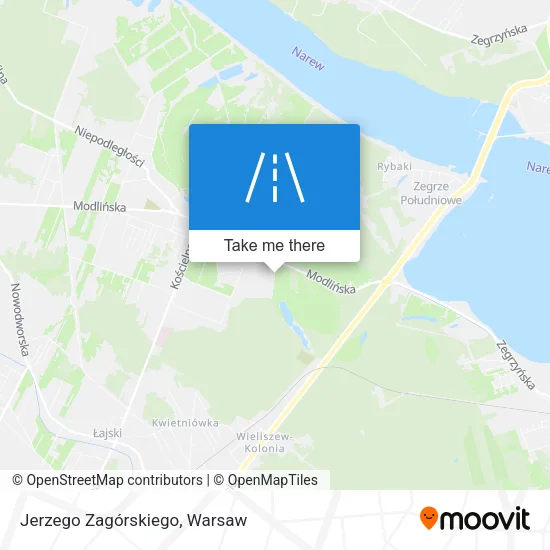 Карта Jerzego Zagórskiego