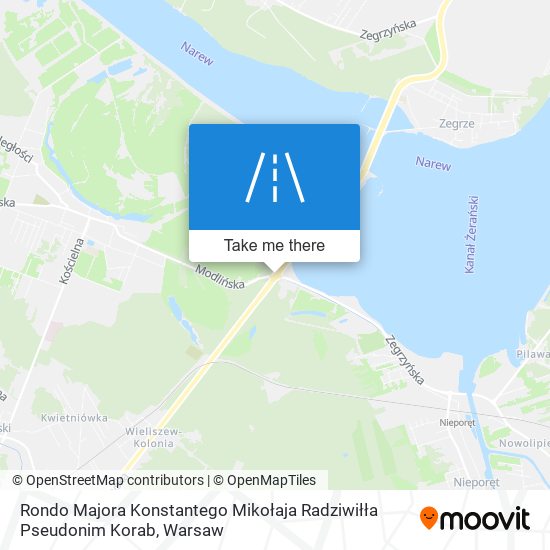 Rondo Majora Konstantego Mikołaja Radziwiłła Pseudonim Korab map