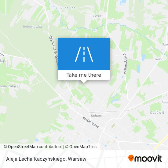 Aleja Lecha Kaczyńskiego map