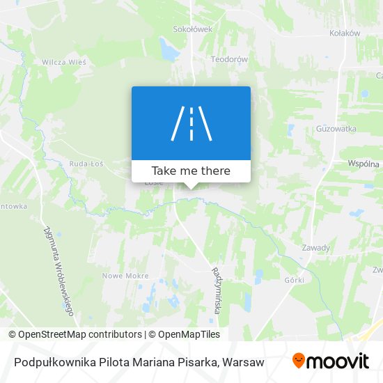 Podpułkownika Pilota Mariana Pisarka map