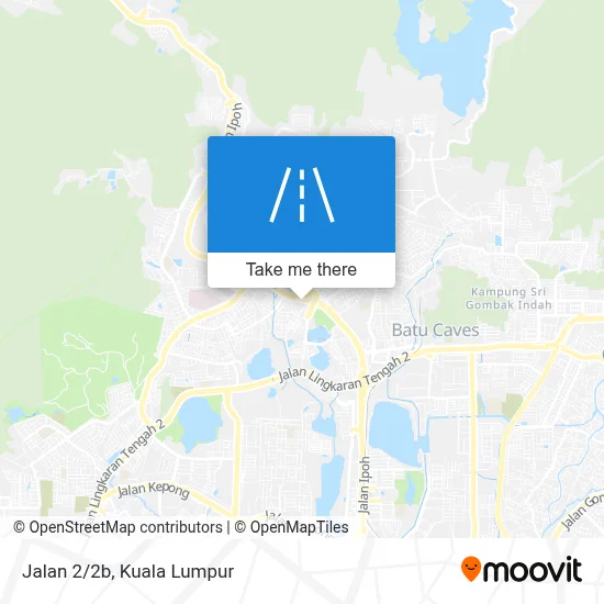 Jalan 2/2b map