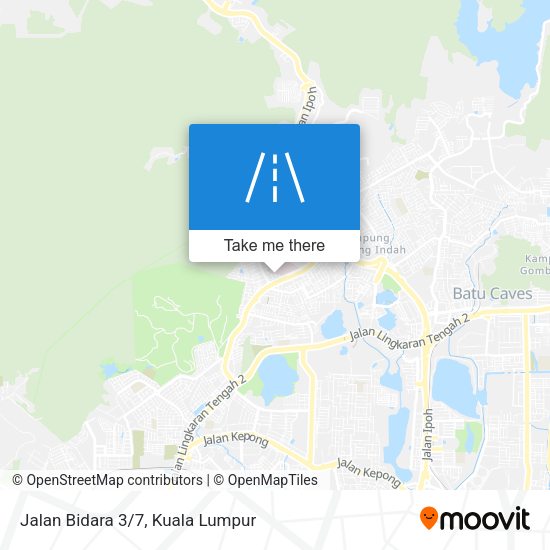 Peta Jalan Bidara 3/7