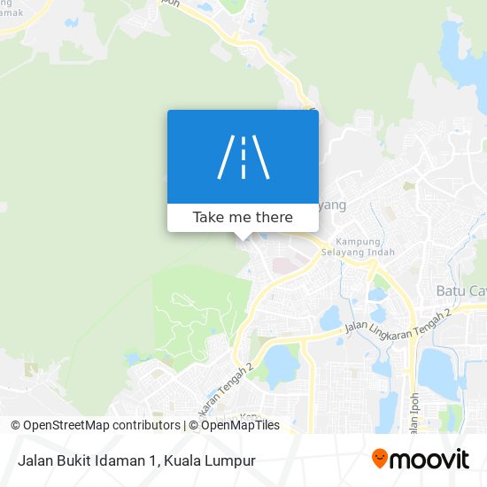 Jalan Bukit Idaman 1 map