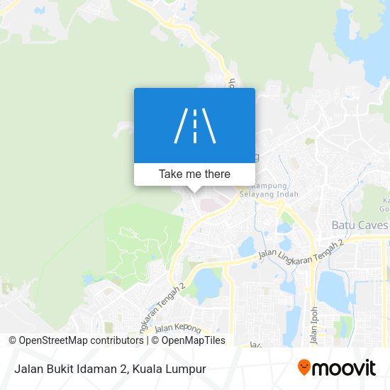 Jalan Bukit Idaman 2 map
