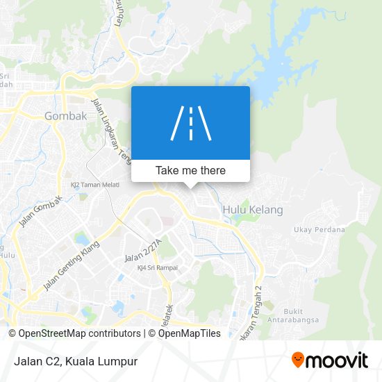 Jalan C2 map