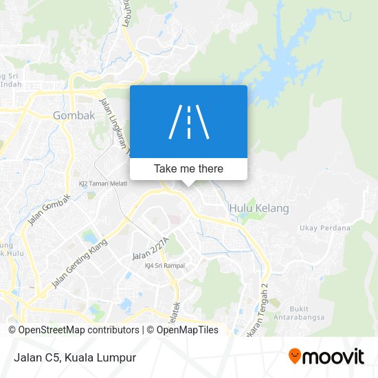 Jalan C5 map