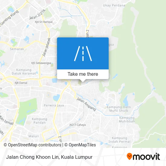Jalan Chong Khoon Lin map