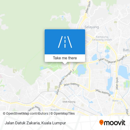 Jalan Datuk Zakaria map