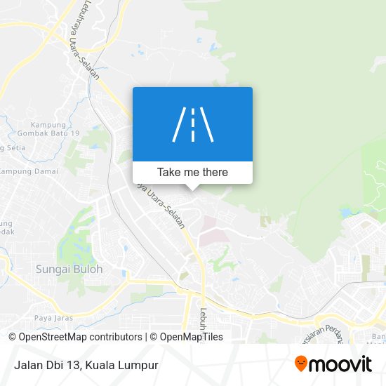 Peta Jalan Dbi 13