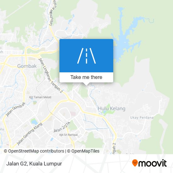 Jalan G2 map