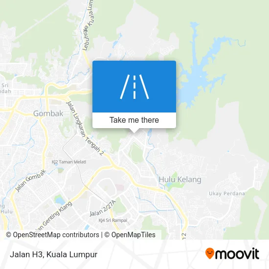 Jalan H3 map
