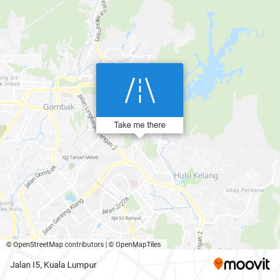 Jalan I5 map