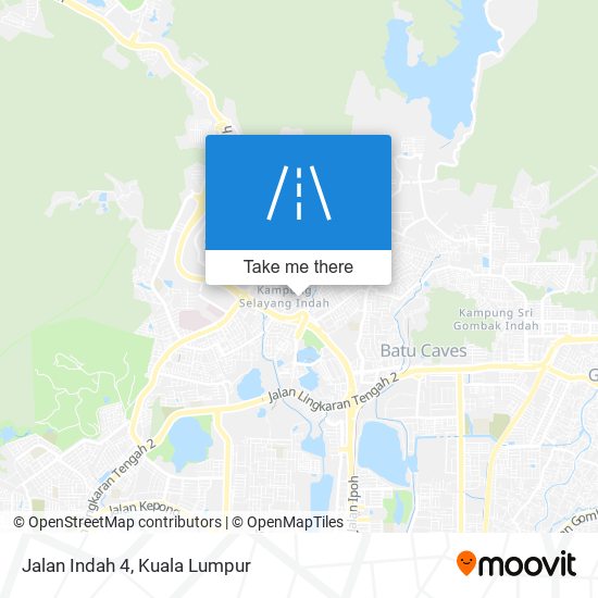 Jalan Indah 4 map