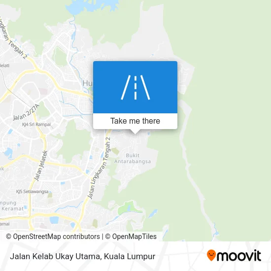Jalan Kelab Ukay Utama map