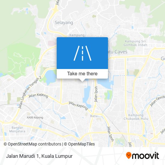 Jalan Marudi 1 map