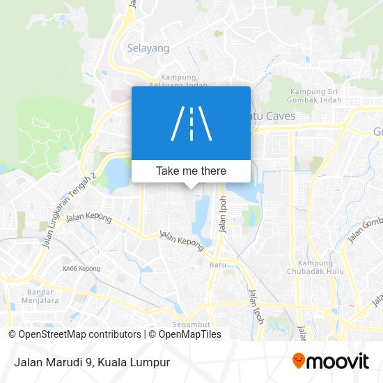 Peta Jalan Marudi 9
