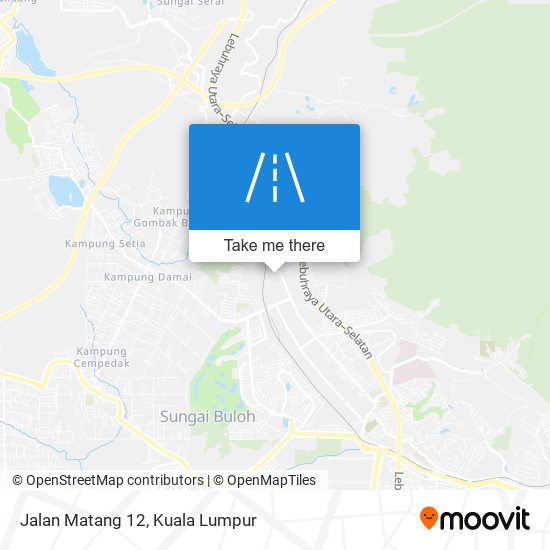 Jalan Matang 12 map