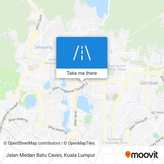 Jalan Medan Batu Caves map