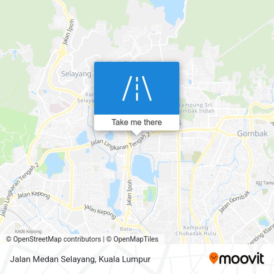 Peta Jalan Medan Selayang