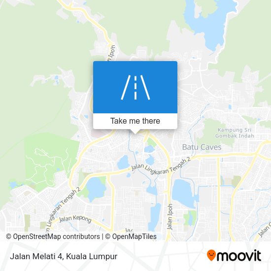 Peta Jalan Melati 4