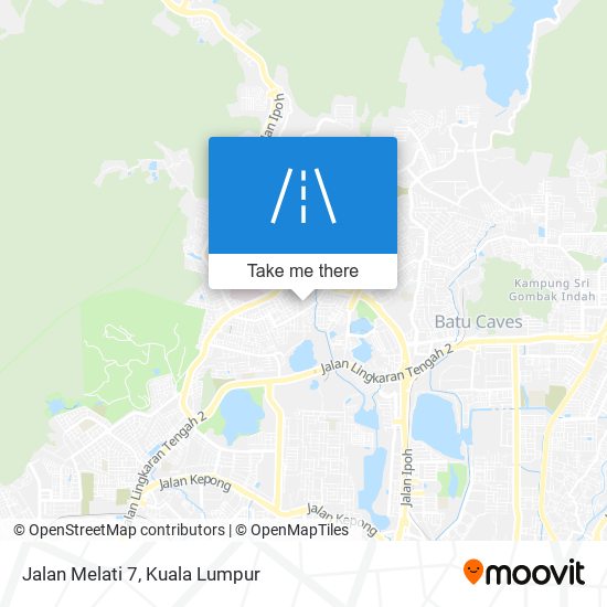 Peta Jalan Melati 7