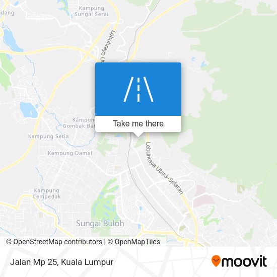 Jalan Mp 25 map