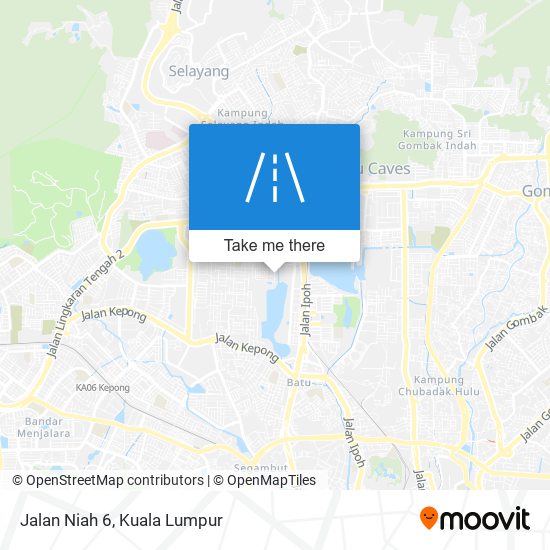 Jalan Niah 6 map