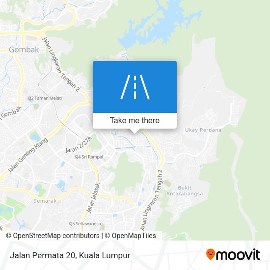 Jalan Permata 20 map