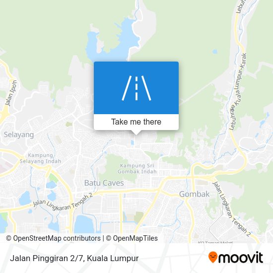Jalan Pinggiran 2/7 map