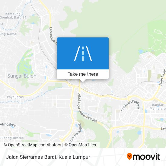 Jalan Sierramas Barat map