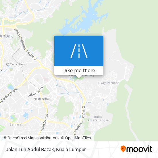 Jalan Tun Abdul Razak map