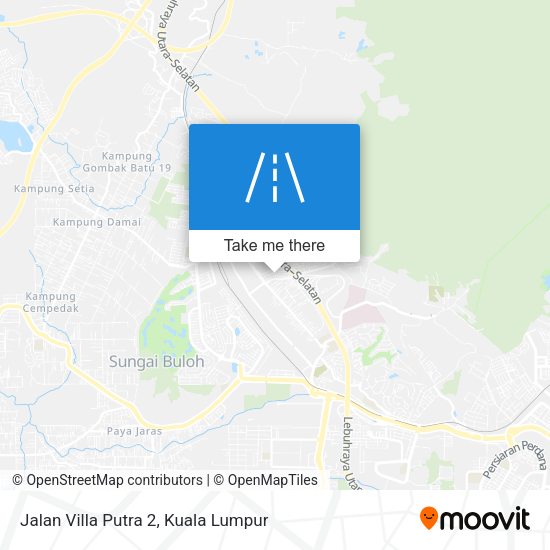Jalan Villa Putra 2 map