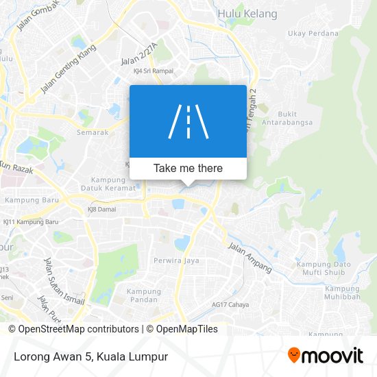 Peta Lorong Awan 5