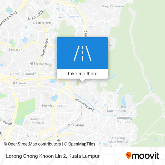 Lorong Chong Khoon Lin 2 map