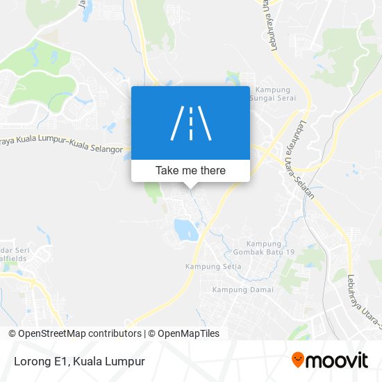 Lorong E1 map