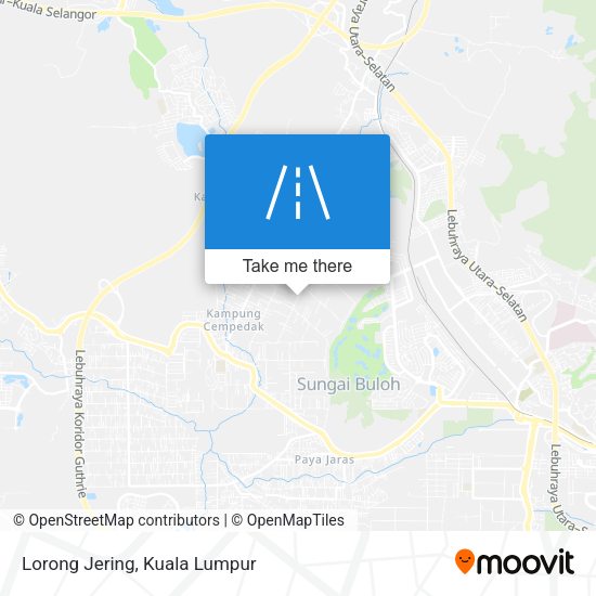 Peta Lorong Jering