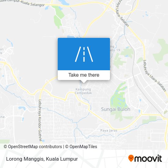Peta Lorong Manggis